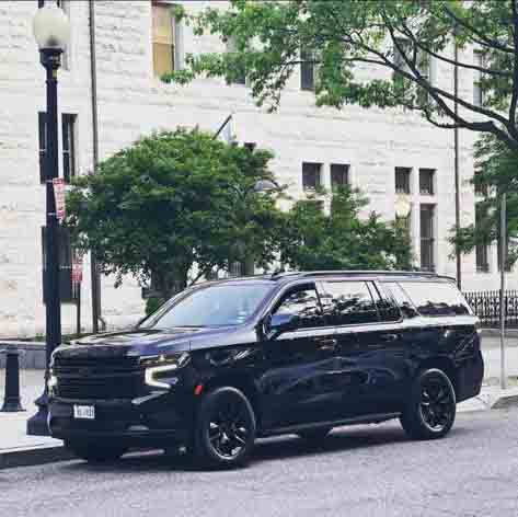 Black SUV Chevy Suburban Limo Vans Phoenix Arizona Airport Transfers Scottsdale AZ